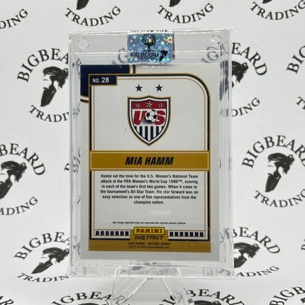 2024 Panini Instant USWNT 1999 Women's World Cup Champions Mia Hamm Red White and Blue #29
