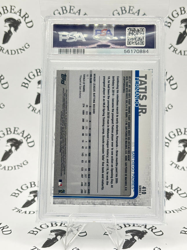 2019 Topps Fernando Tatis JR PSA 9