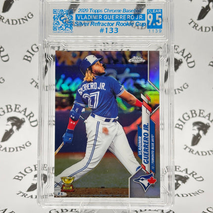 2020 Topps Chrome Vladimir Guerrero Silver Refractor RC CCS 9.5