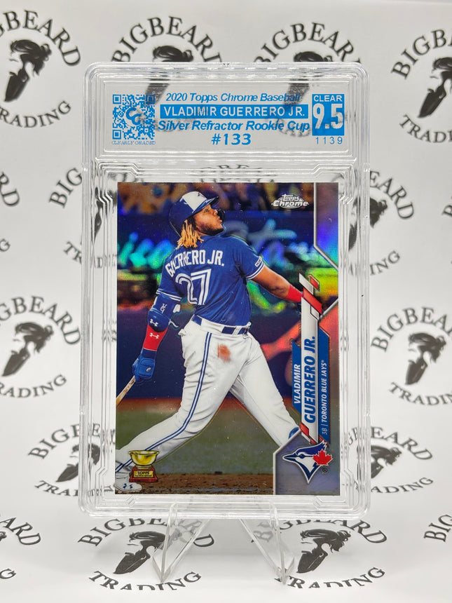 2020 Topps Chrome Vladimir Guerrero Silver Refractor RC CCS 9.5
