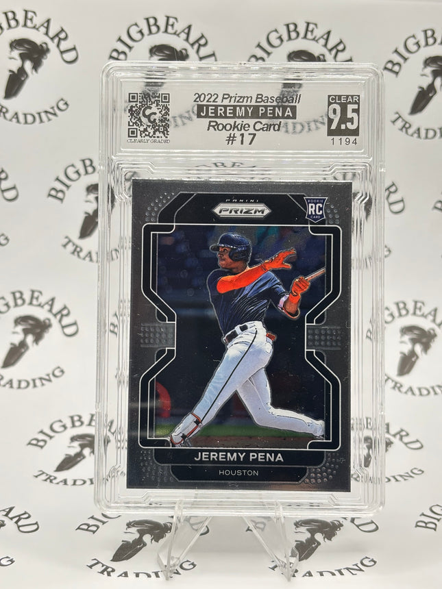 2022 Prizm Baseball Jeremy Pena CCS 9.5