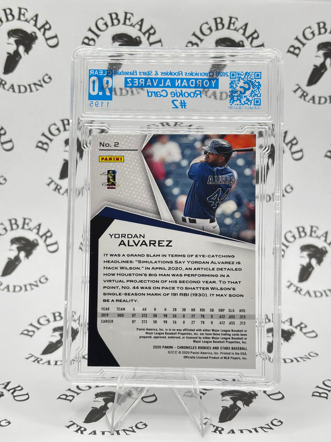 2009 Chronicles Rookies & Stars Yordan Alvarez RC CCG 9