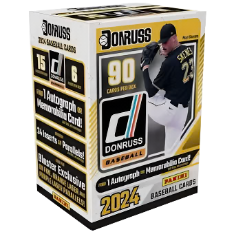 2024 Panini Donruss Baseball Trading Card Blaster Box