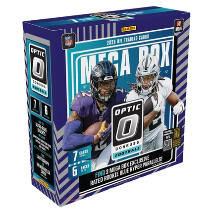 FOOTBALL CASE BREAK: 2025 Panini Donruss Optic Football Hobby Mega Case - 20 boxes