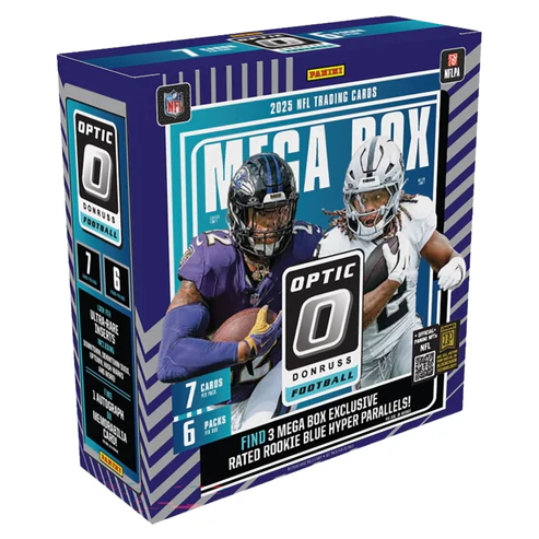 FOOTBALL CASE BREAK: 2025 Panini Donruss Optic Football Hobby Mega Case - 20 boxes