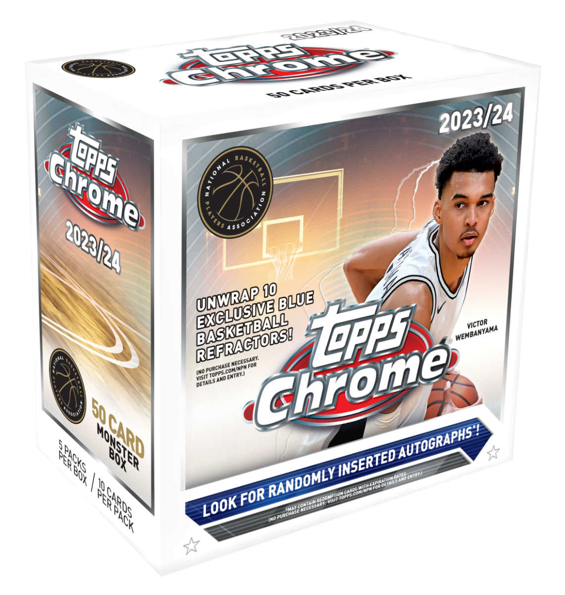 2023/24 Topps Chrome Basketball Monster Box